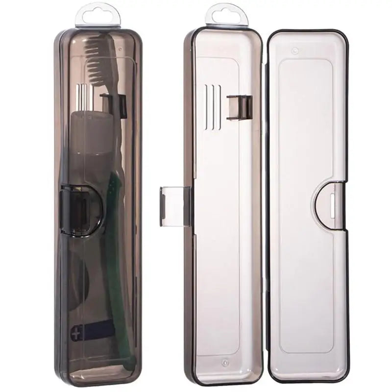 Travel Toothbrush Case – Clear Portable Organizer Box