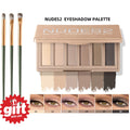 Lakerain 6-Color Matte Nude Eyeshadow Palette + Free Brush