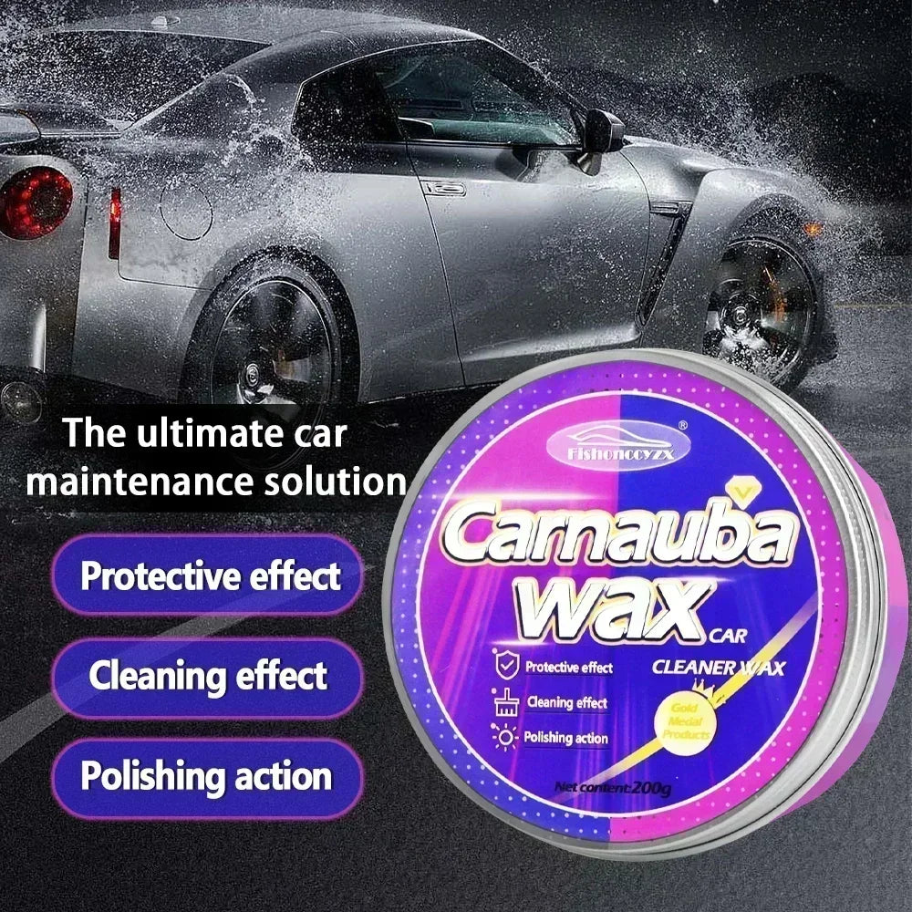 Car Wax Auto Paint Care Carnauba Paste Brazilian Polishing Gloss
