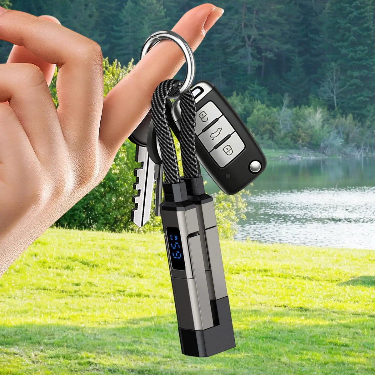 USB C Keychain Portable 1 65W Short Charger Cord Fast Charging Cable