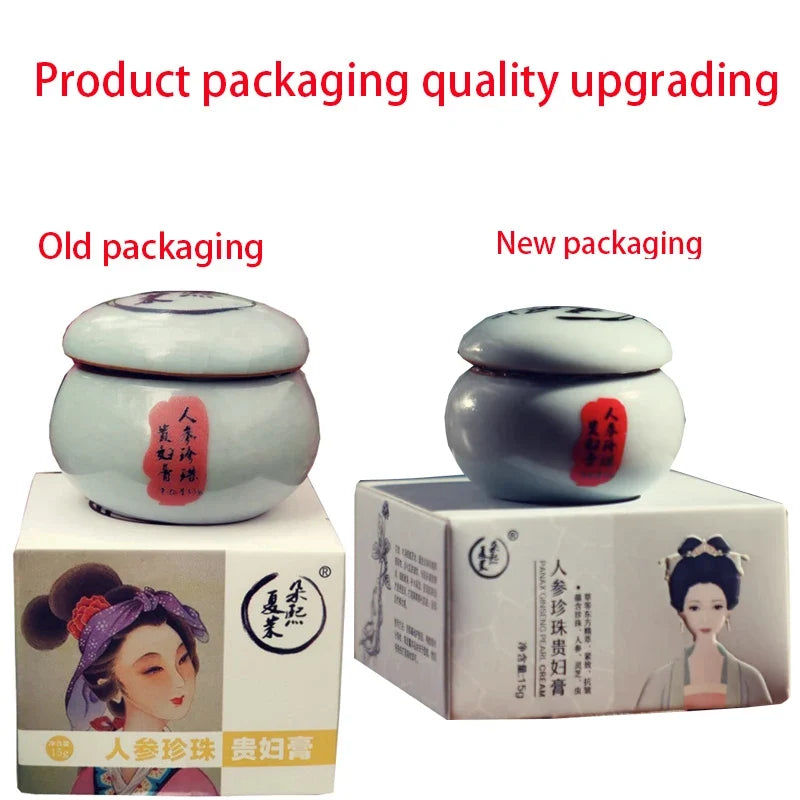 Recipe Upgrade Ginseng Pearl Facial Cream Concealer Skin Care