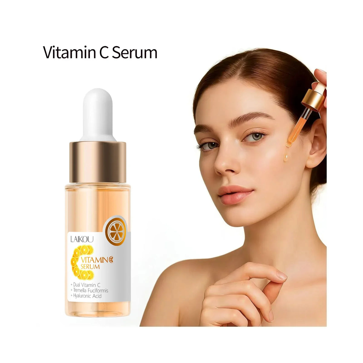 LAIKOU Vitamin C Face Serum – Hydrating & Brightening 17ml