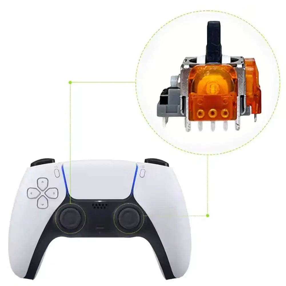 Hall Effect 3D Analog Thumbstick – PS5, PS4 & Switch Pro