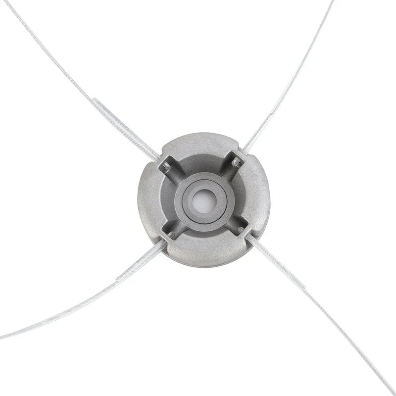 Universal Aluminum Alloy Lawn Mower Trimmer Head & Nylon Line