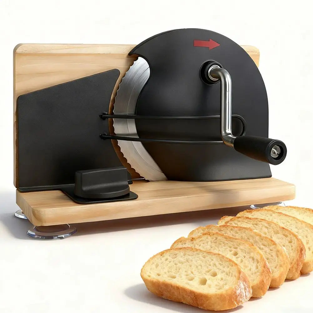 Adjustable Manual Bread Slicer Set – 1–20mm Cutter & Dough Tool