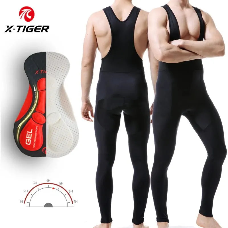 X-Tiger 5D GEL Pad Men's Cycling Bib Pants | MTB Quick-Dry