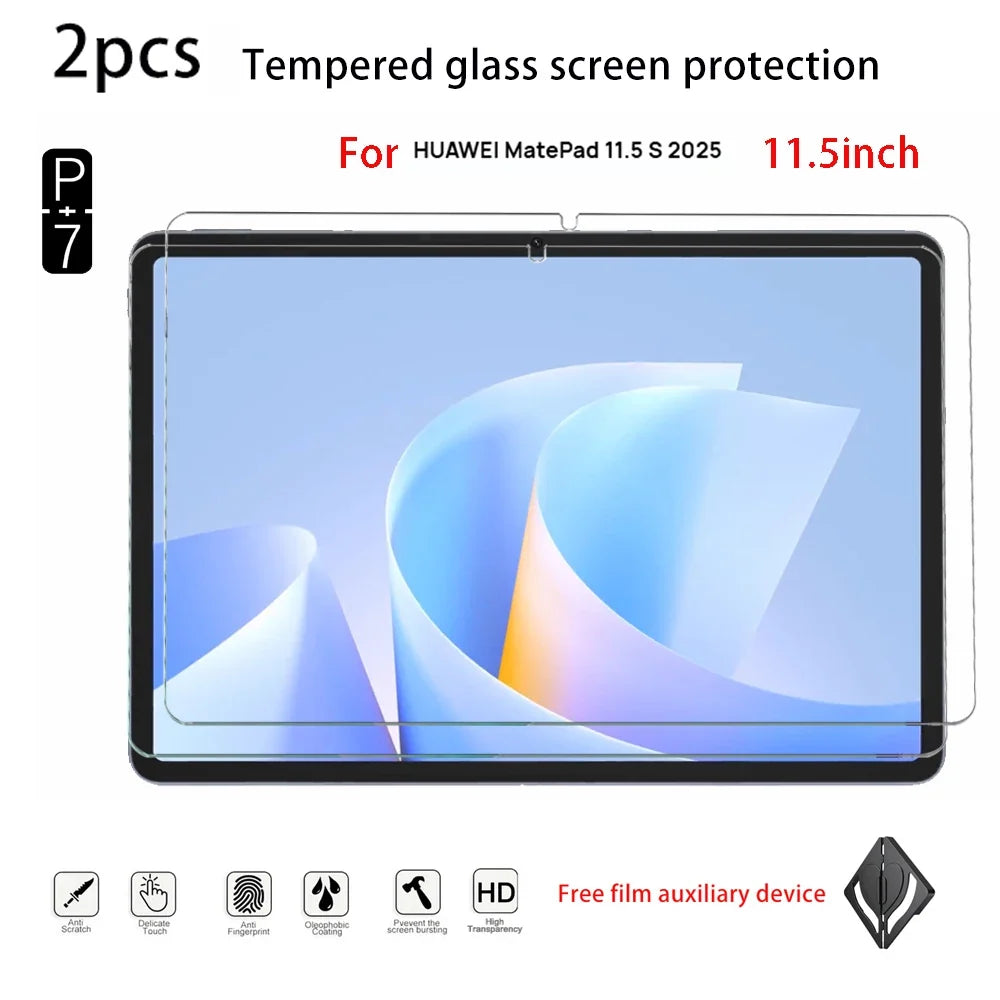 2-Pack Tempered Glass Screen Protector – Huawei MatePad 11.5s & Air
