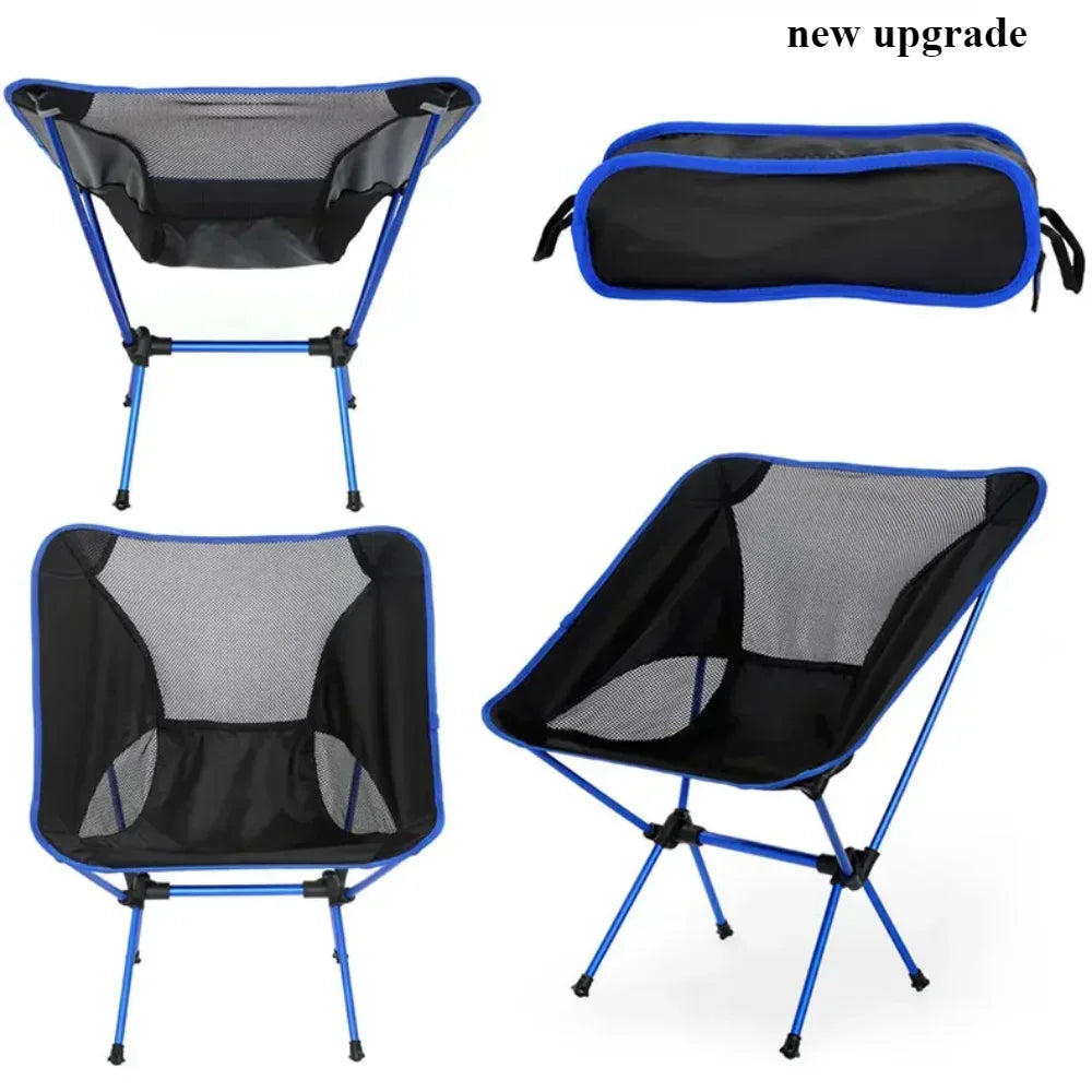Ultralight Folding Camping Chair – Portable Beach & Outdoor Seat