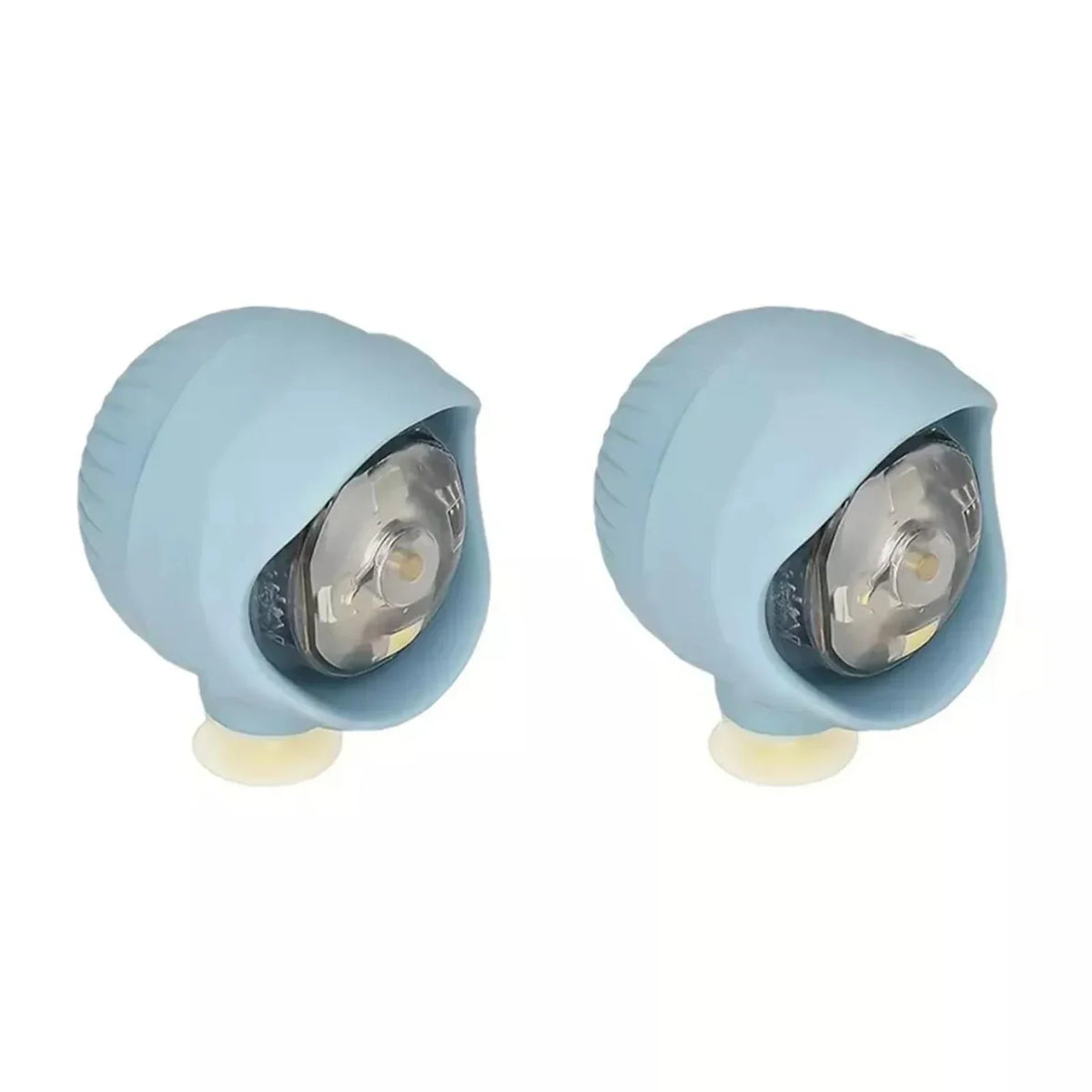 USB Rechargeable Clog Shoe Lights – 2pc Waterproof LED Charm