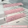 3-Tier Acrylic Ladder Desktop Shelf – Perfume & Cosmetic Display