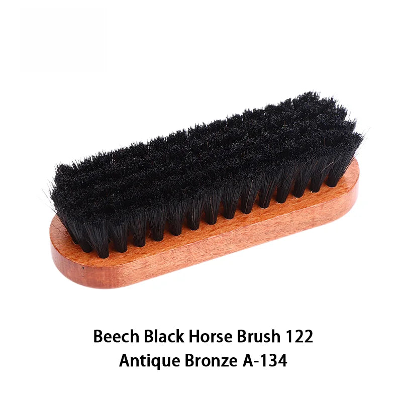 Handle Dashboard Details Polishing Cleaning Brush Horse Hair Wood