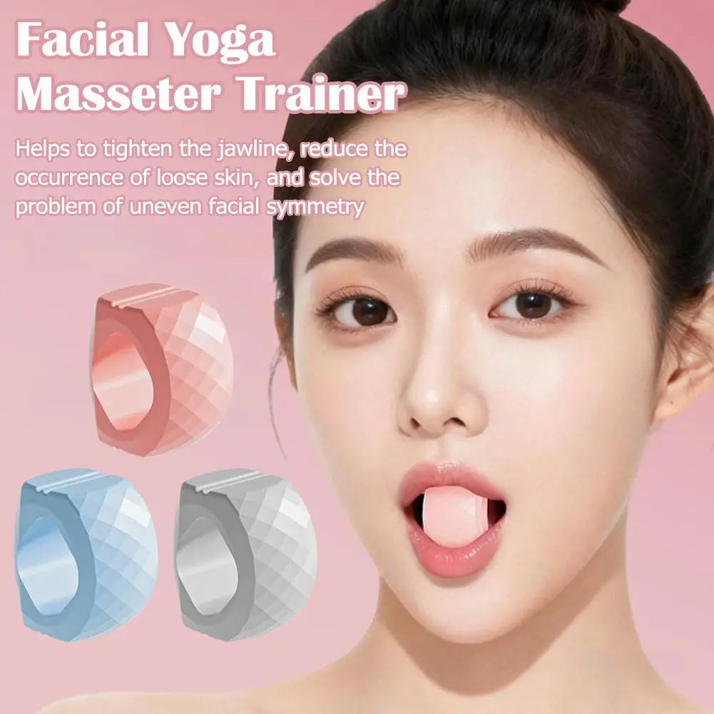 Silicone Jaw Exerciser Ball – Jawline & Facial Muscle Trainer