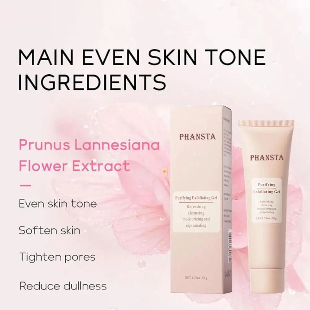 Face Exfoliating Gel – Deep Pore Cleanse & Gentle Scrub