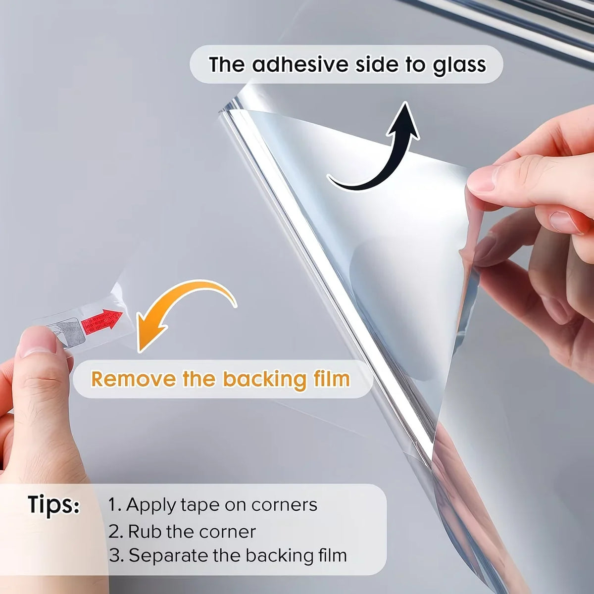 One-Way Privacy Window Film | UV & Heat Insulation