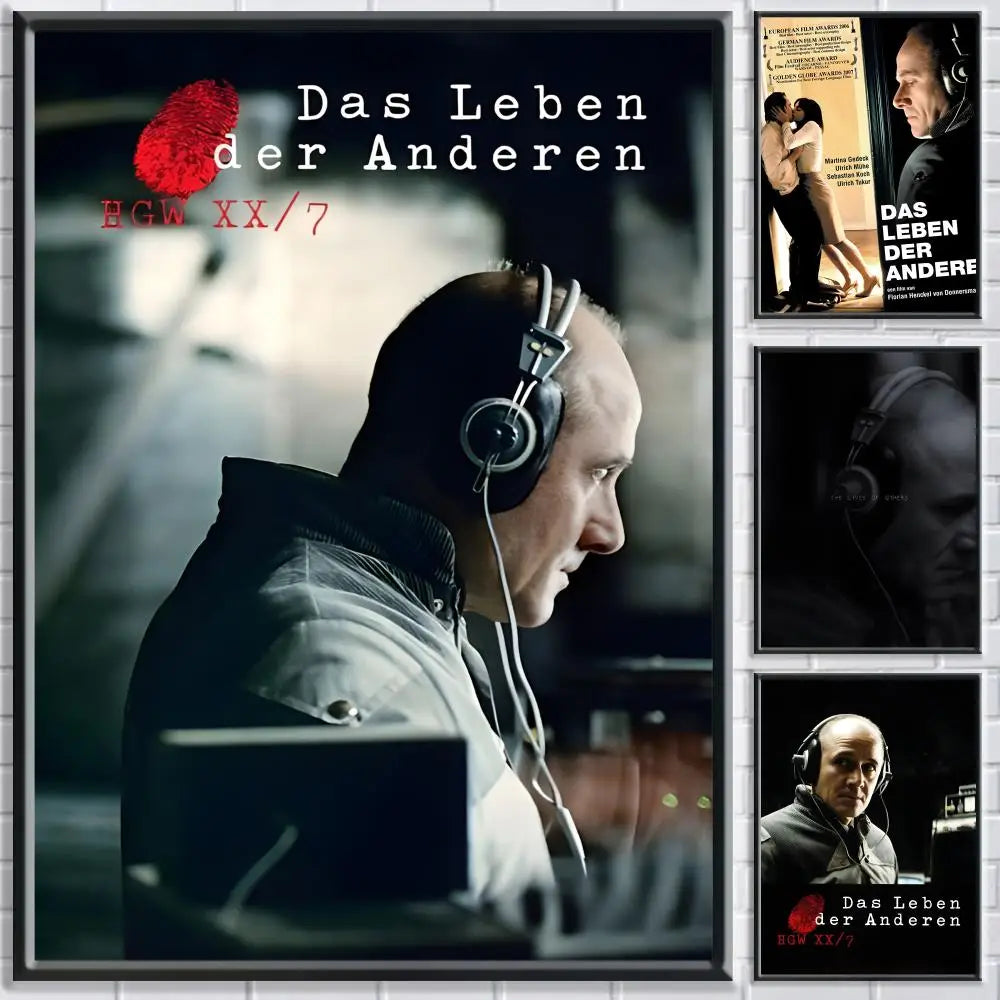The Lives of Others Movie Poster | HD Self-Adhesive Wall Art