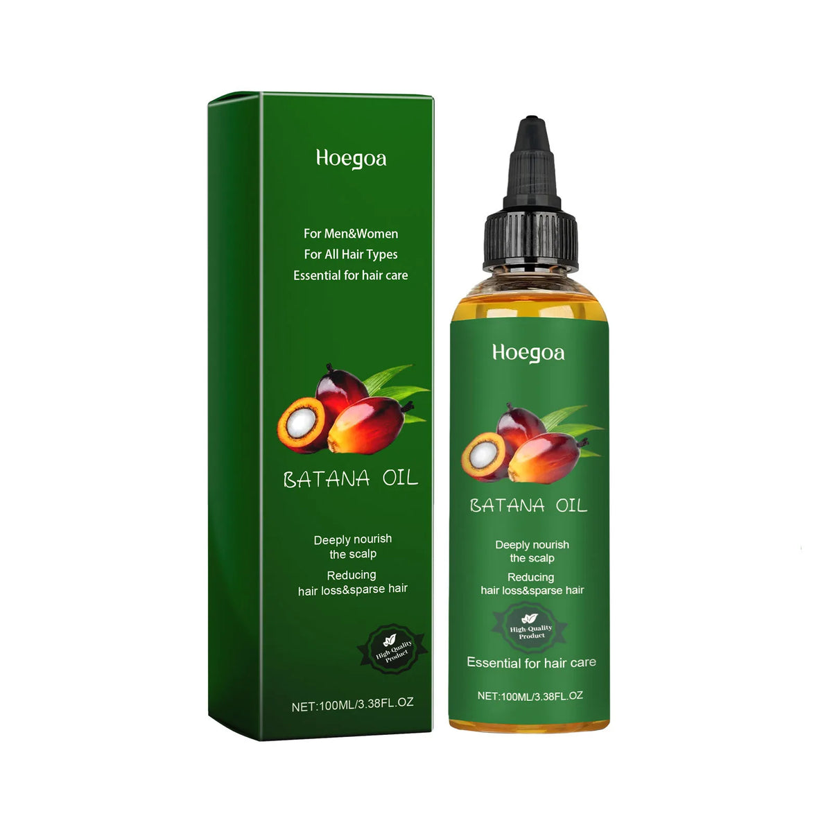 HOEGOA Batana Hair Oil 100ml – Nourish, Strengthen & Grow