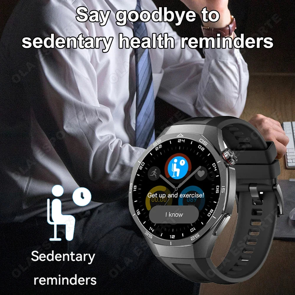 Smart Watches Men Women 1 5 360 HD Screen 330mAh Battery Heart Rate