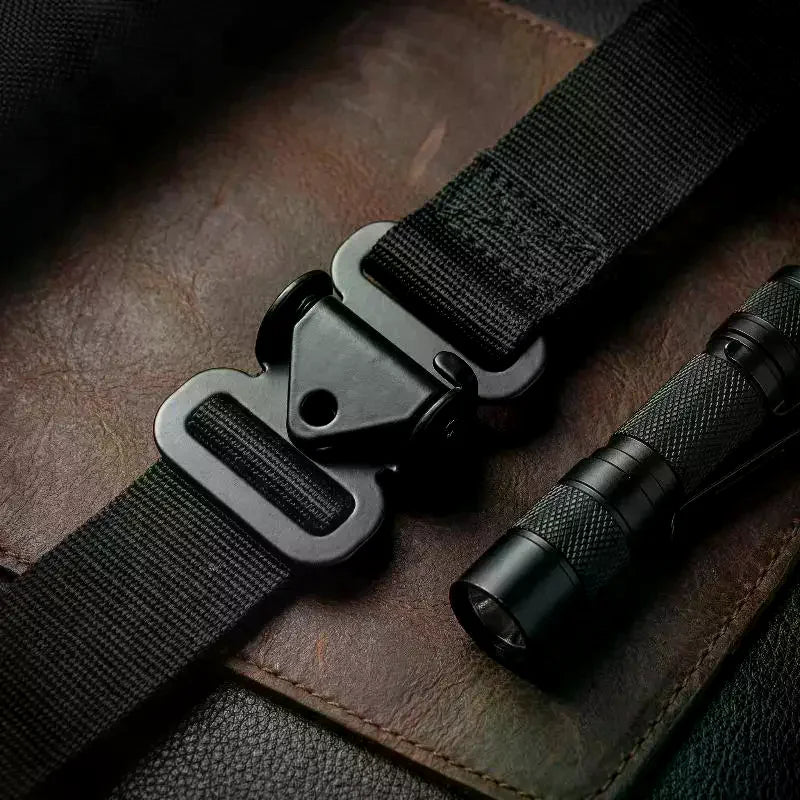 3-Pack Metal Anti-Slip Buckle Fasteners for Backpack & Luggage