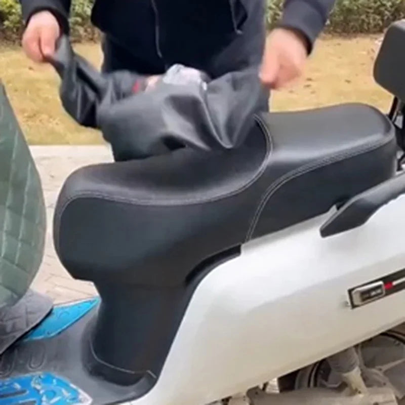 Waterproof Dustproof Motorcycle Seat Cover Rainproof Sunscreen