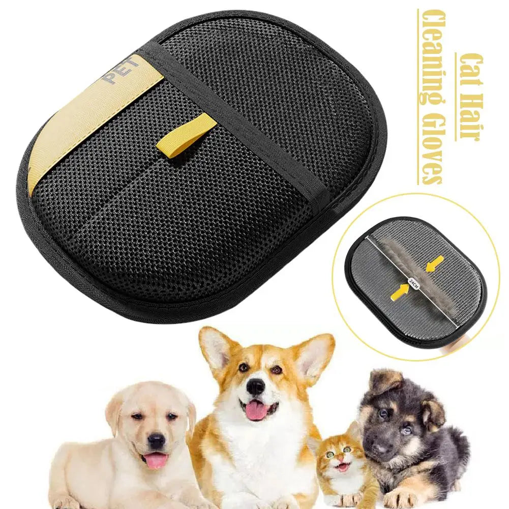 Pet Grooming Glove Electrostatic Hair Removal Gloves Dog Cat Brush
