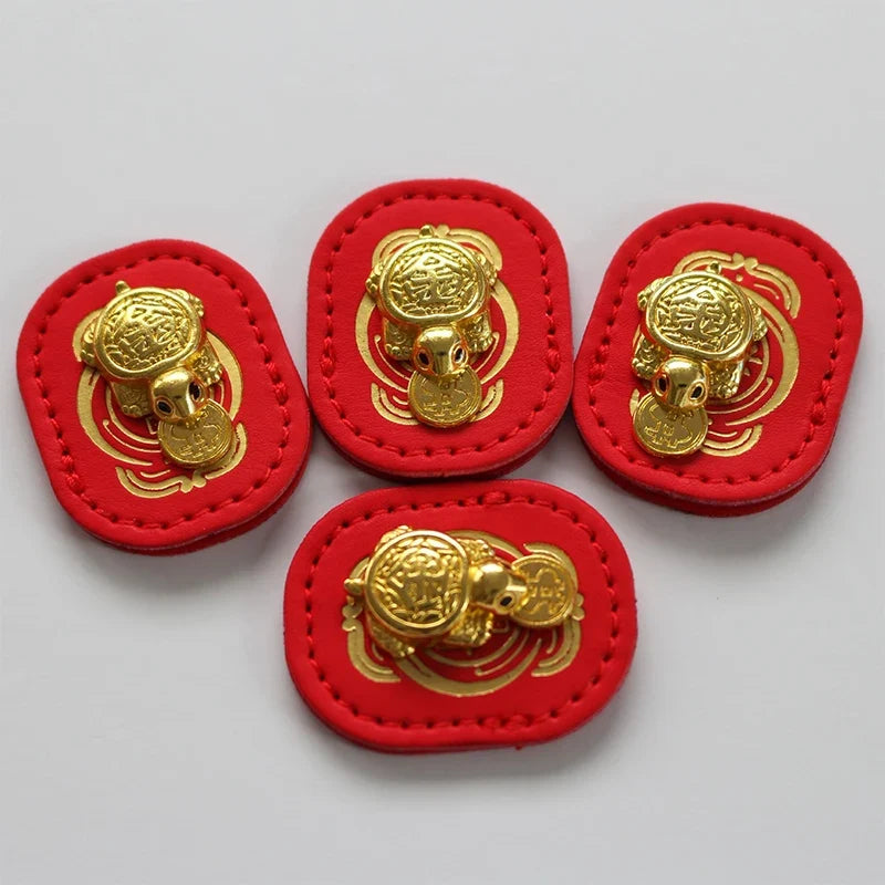 Feng Shui Lucky Turtle Charm – Daily Wealth Metal Ornament