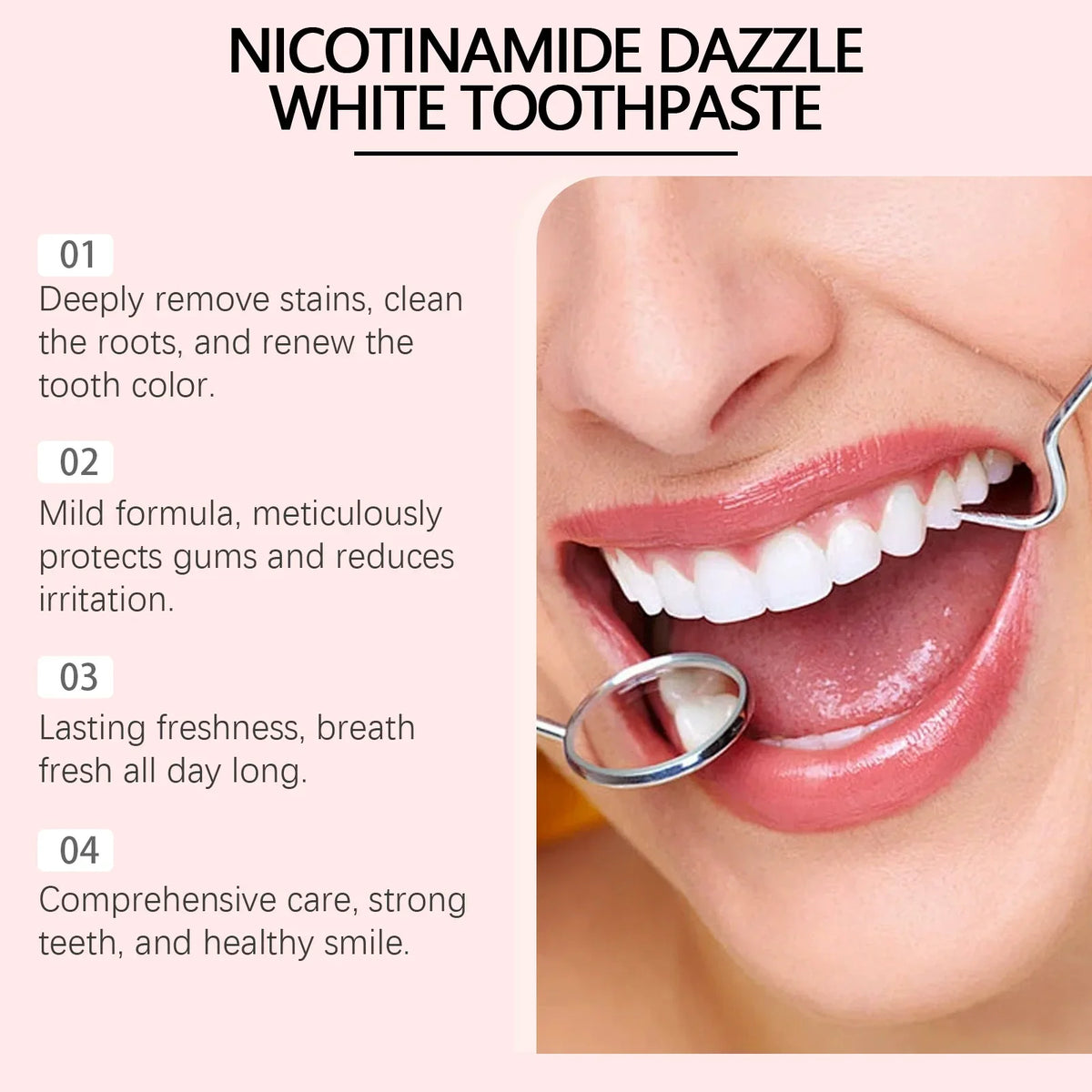 Oralhoe Nicotinamide Whitening Toothpaste | Stain Remover 100g