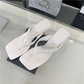 Retro Clip Toe Women's Low Heel Summer Slippers | Party Shoes