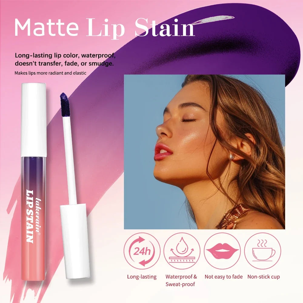 Lakerain Peel-Off Lip Stain Gloss – Waterproof & Long-Lasting