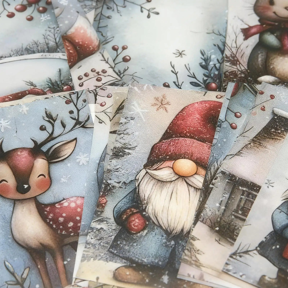 Christmas Greeting Cards Set of 20 – Assorted Holiday Designs