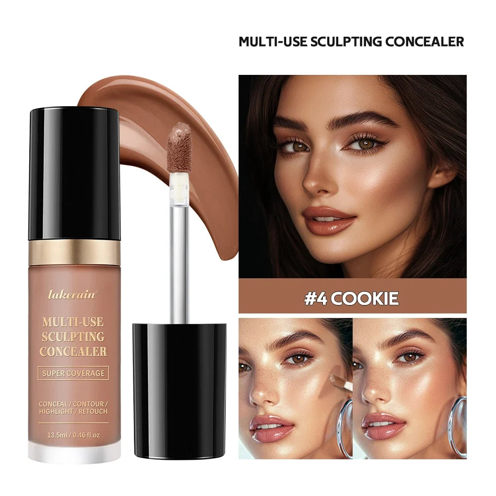 Lakerain Multi-Use Foundation & Concealer | Matte Full Coverage