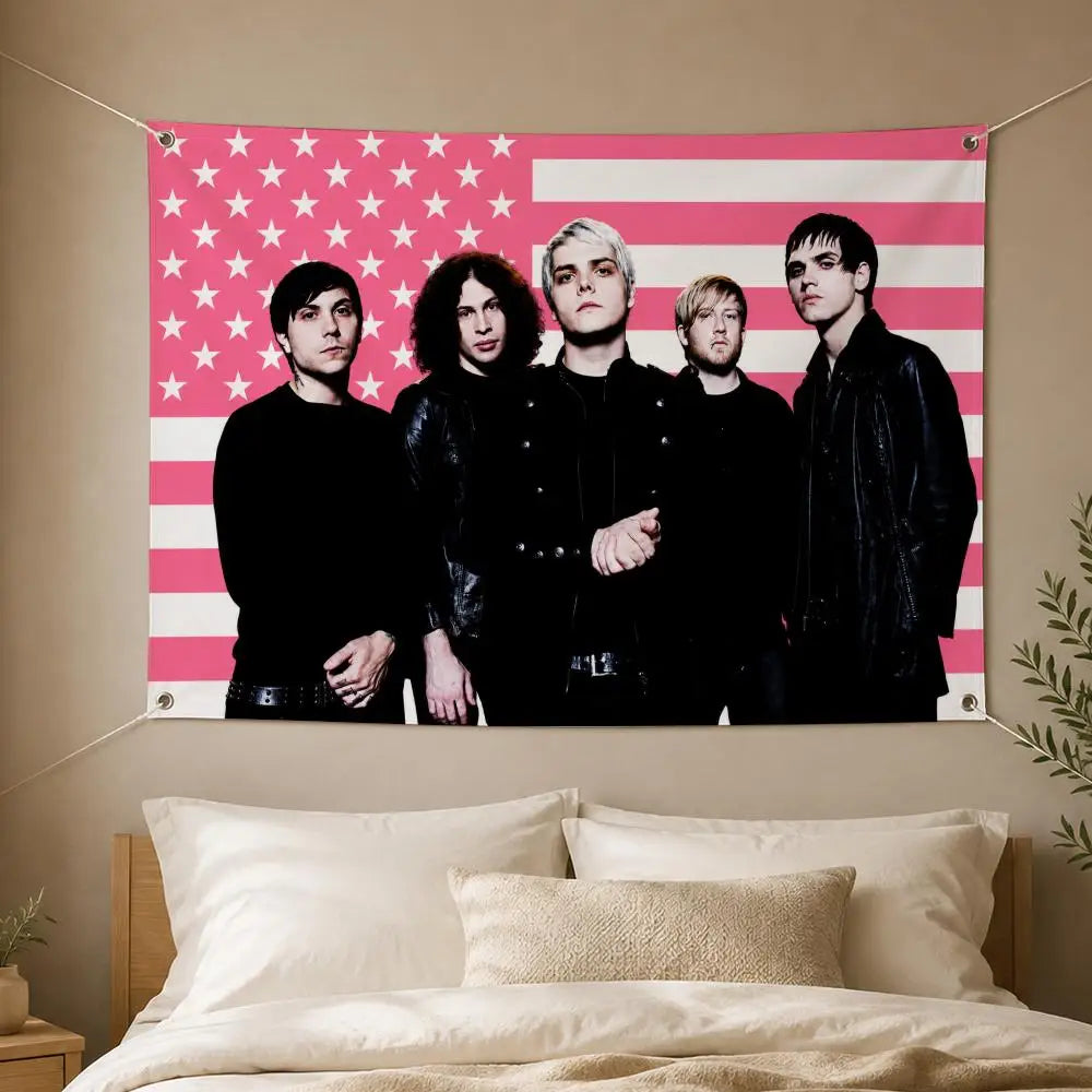 My Chemical Romance Wall Flag Banner – Indoor & Outdoor Decor