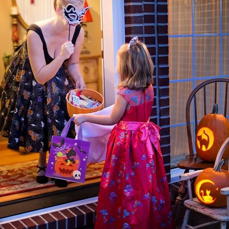Halloween Trick or Treat Bags | Non-Woven Tote Gift Bags 1–60 PCS