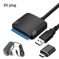 USB 3 0 SATA Adapter Cable 5 SSD HDD III Hard Drive Disk Support UASP