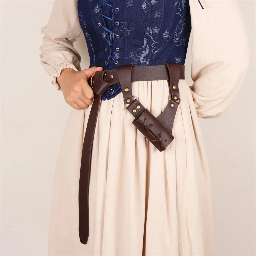 Medieval Belt Sword Sheath Knight Waist Scabbard Costume Cosplay