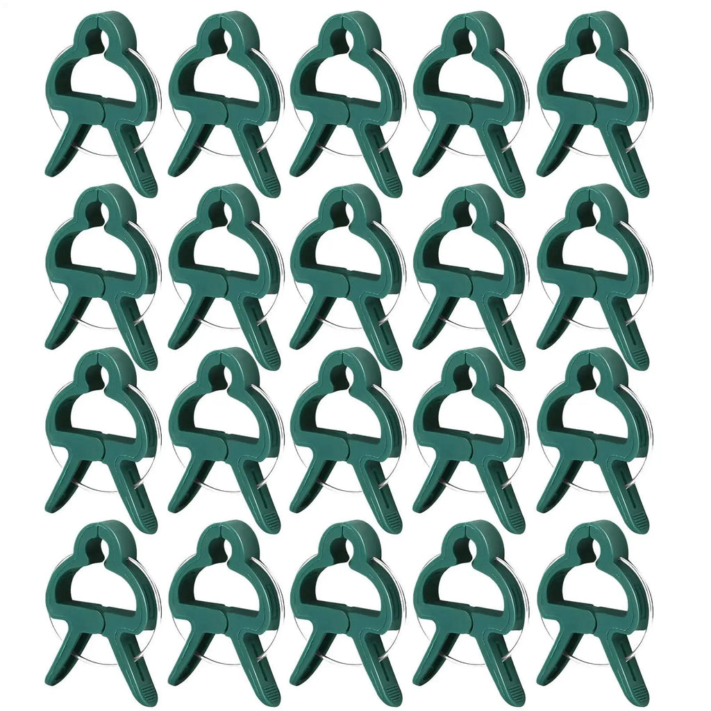 Plant Support Clips 20-Pack | Reusable Vine & Tomato Clamps