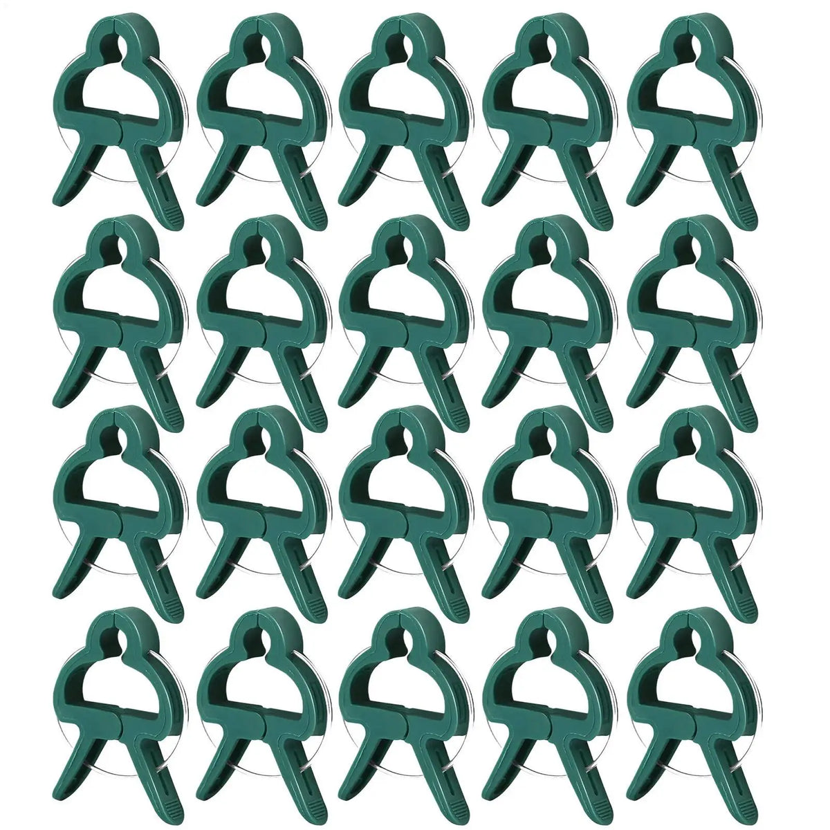 Plant Support Clips 20-Pack | Reusable Vine & Tomato Clamps