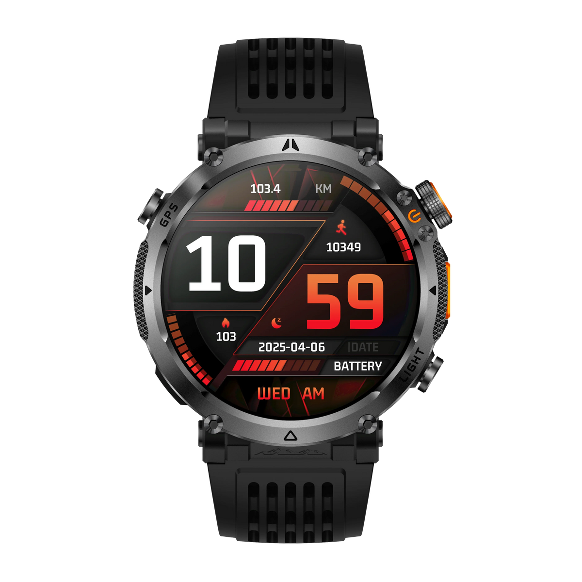 GPS Sports Smartwatch 1.7" HD Bluetooth Call Health Monitor