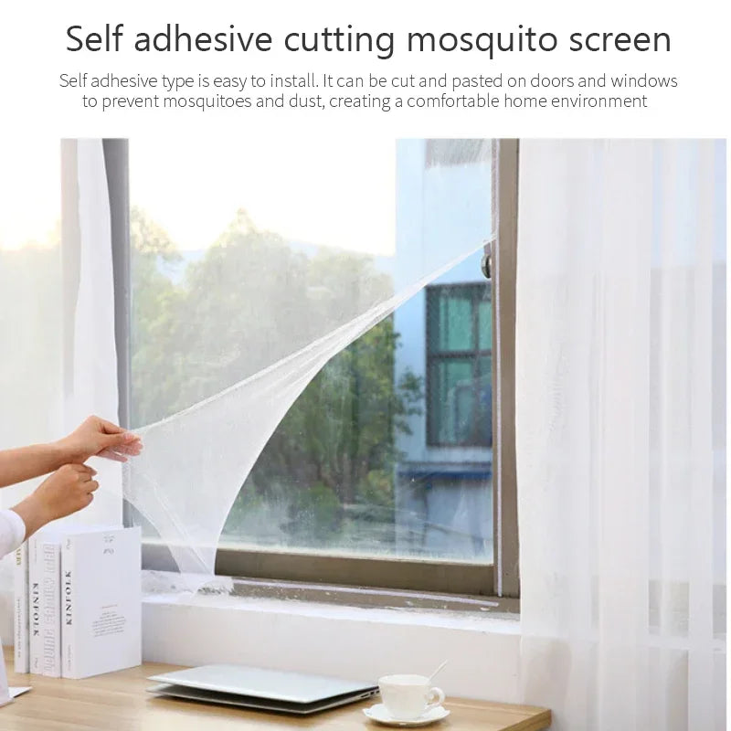 DIY Mosquito Net Window Screen – Insect Mesh Curtain for Home