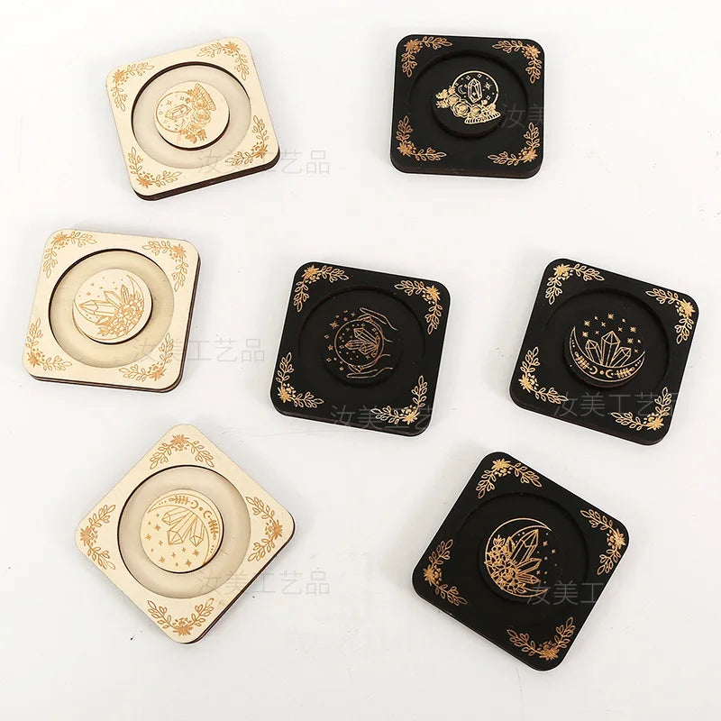 Wooden Beaded Tray Decoration Creative American Decorative Jewelry