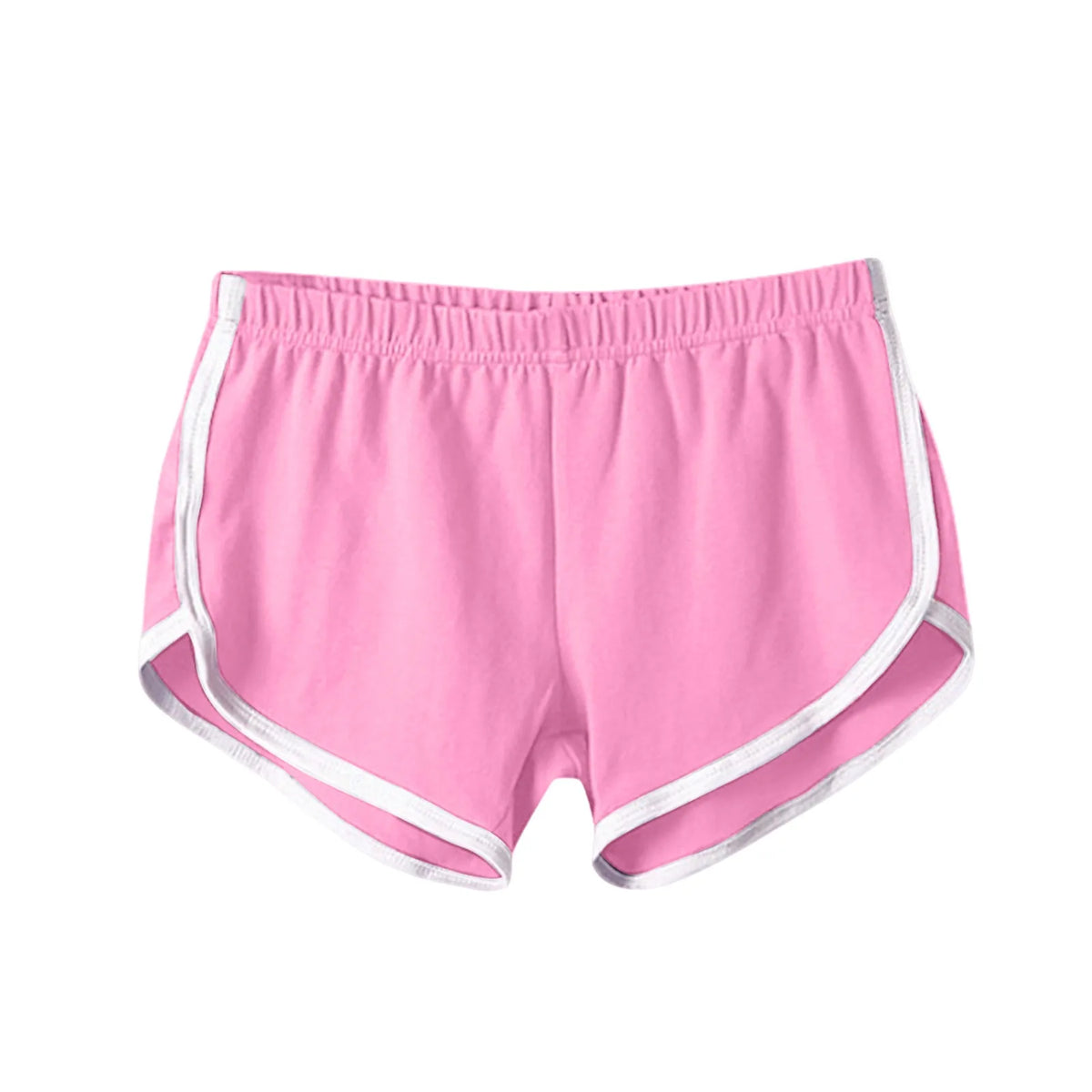 Women's Summer Sports Shorts – Elastic Waist Casual Beach Shorts