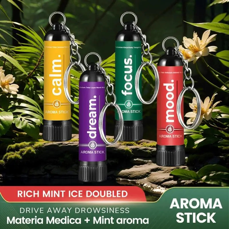 Aromatherapy Nasal Inhaler Stick | Focus & Fresh Sensation
