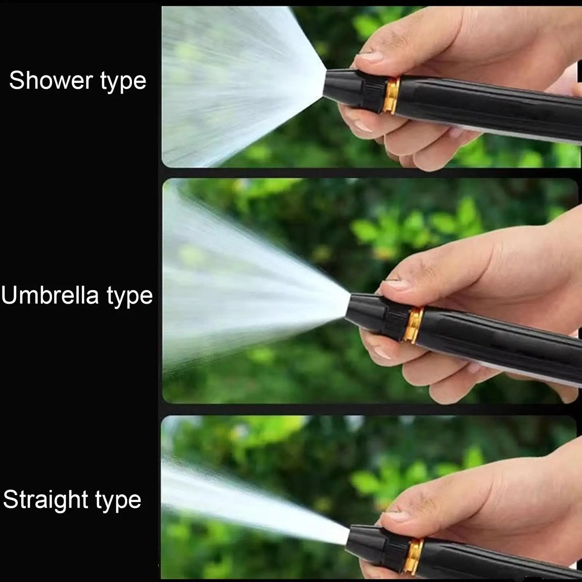 Adjustable High-Pressure Hose Nozzle – Car, Garden & Patio