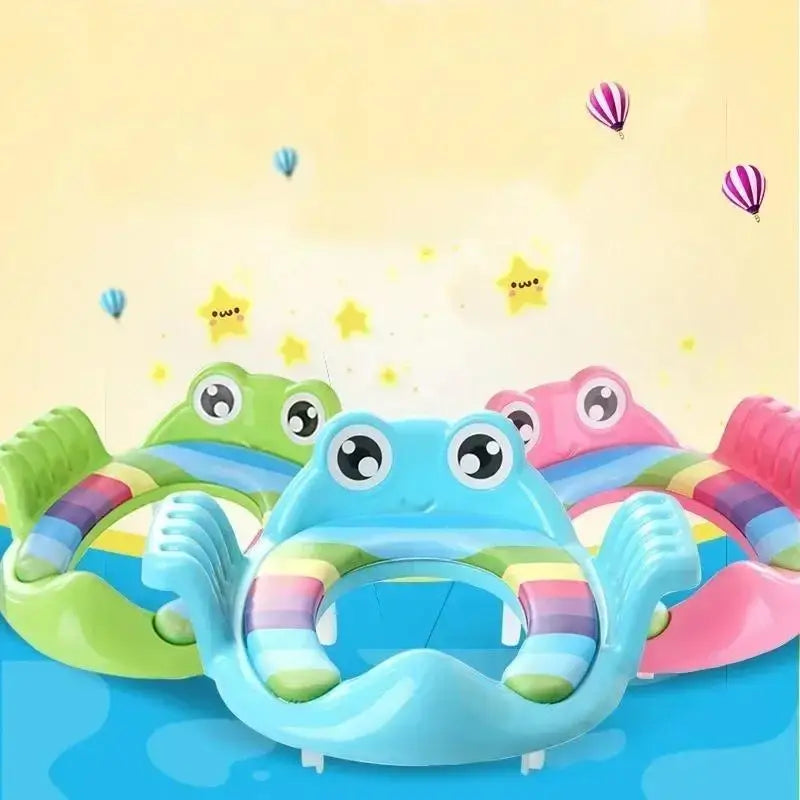 Baby Potty Training Toilet Seat with Armrest – Boys & Girls