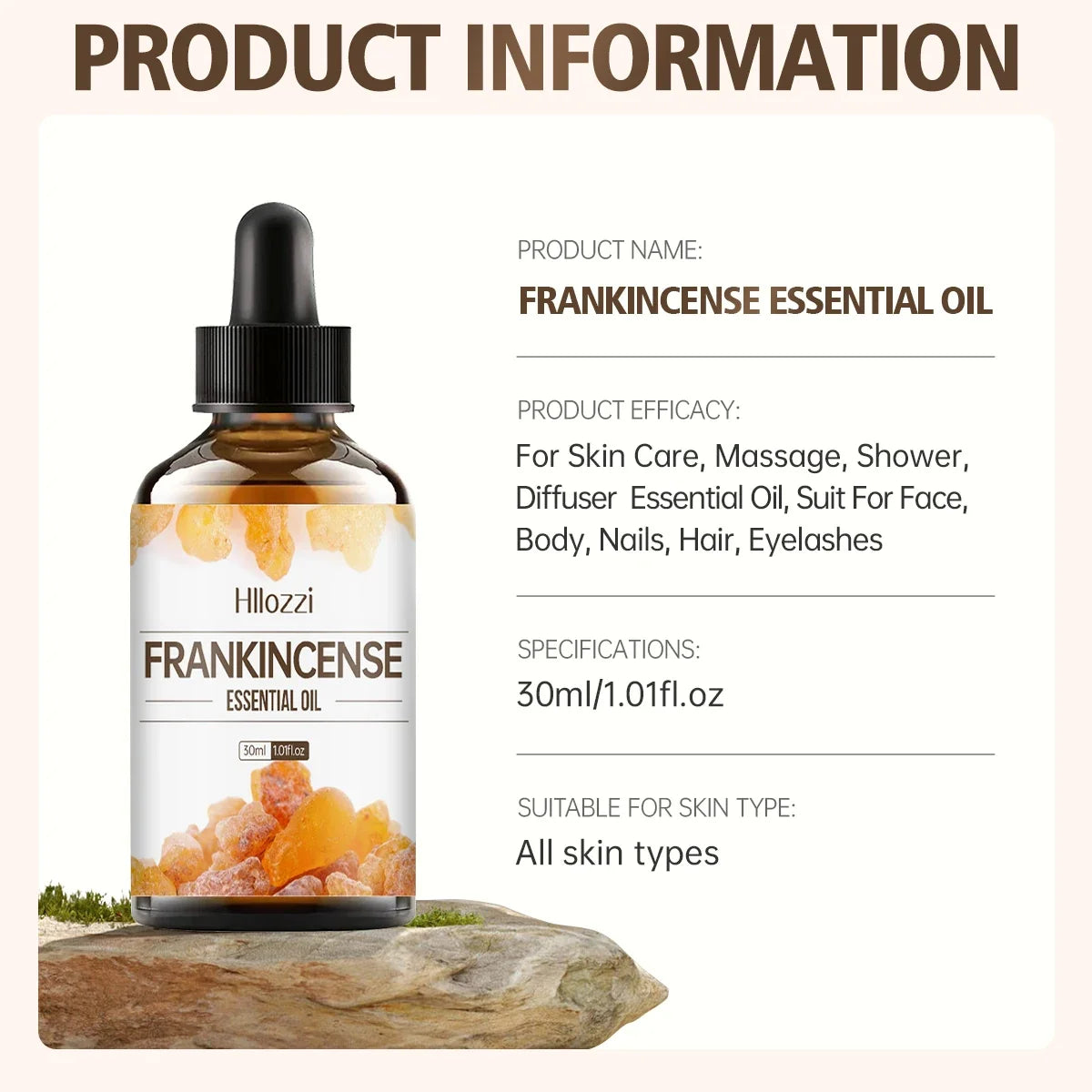 Frankincense Essential Oil 30/60/100ml – Aromatherapy & Massage