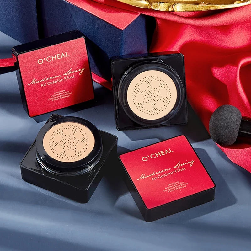 O'CHEAL Mushroom Head BB Cream Air Cushion Foundation Compact