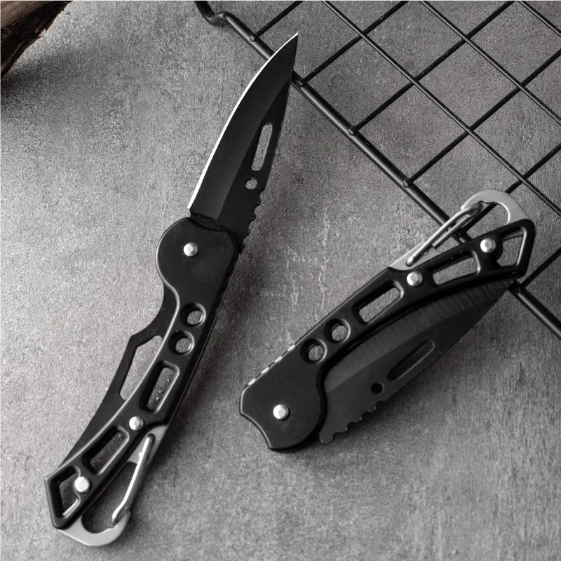 Portable Stainless Steel Folding Knife – Camping & Outdoor