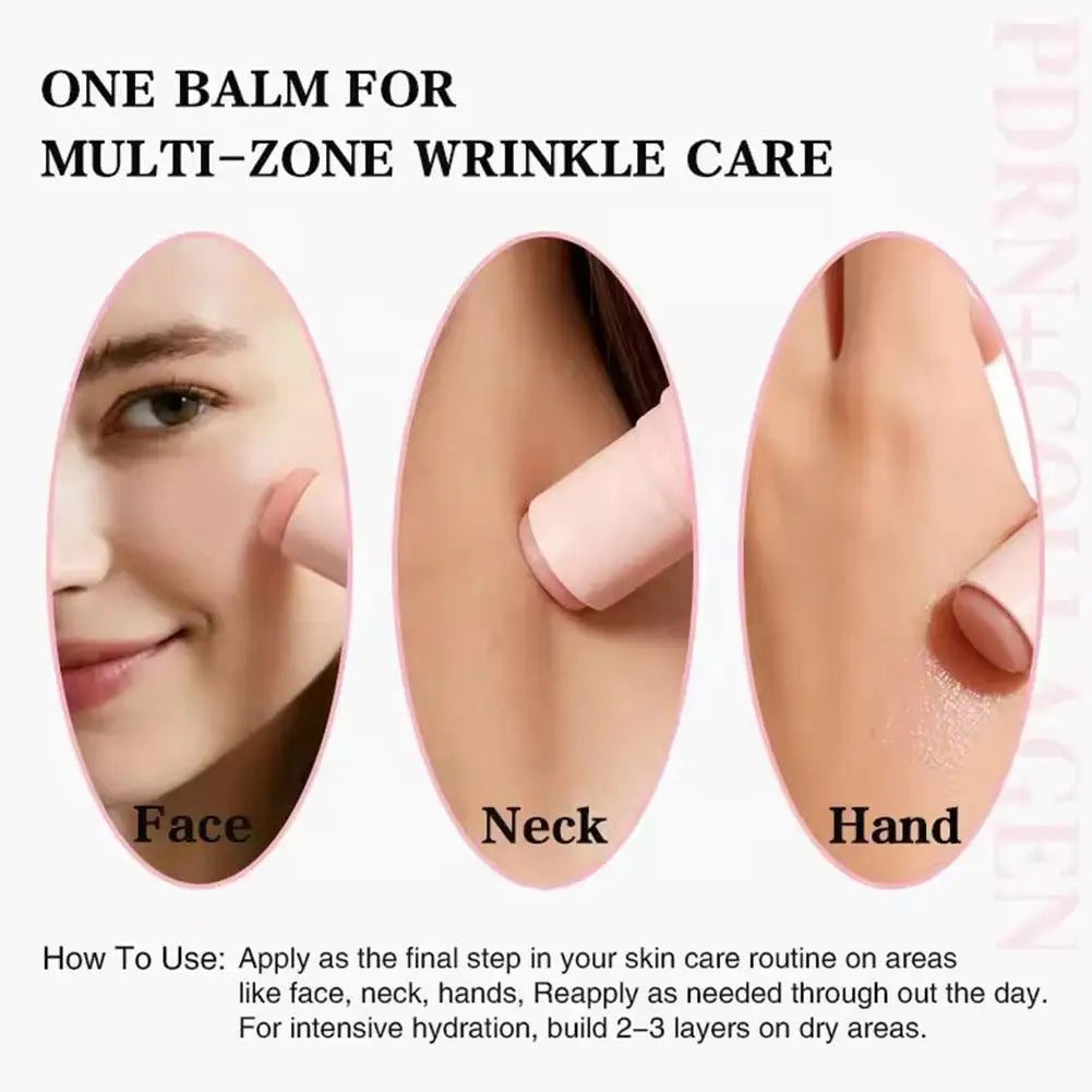 PDRN Pink Collagen Multi Balm Stick – Face, Lip, Eye & Neck