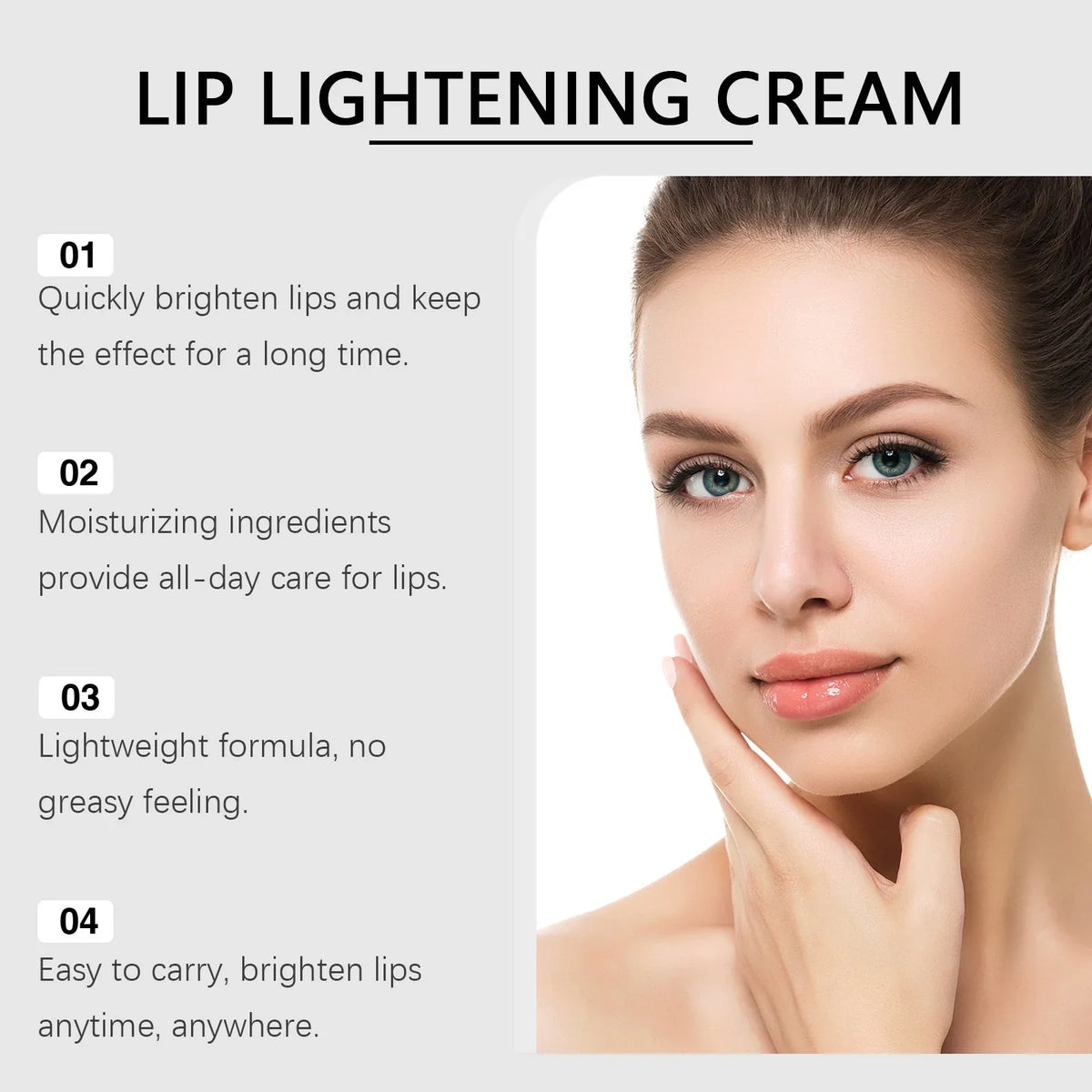 Ouhoe Lip Brightening Cream | Moisturize, Brighten & Anti-Wrinkle
