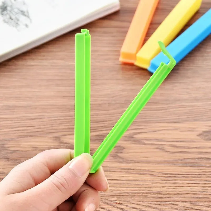 Food Bag Clips Plastic Sealing Kitchen Storage Reusable Snack Sealer