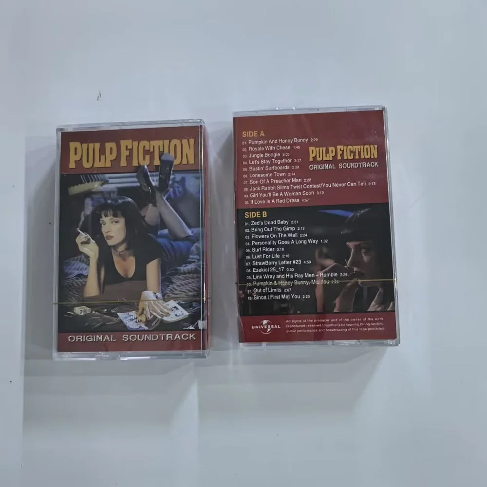 Movie Pulp Fiction Vincent Vega Mia Wallace Cosplay Tape Butch